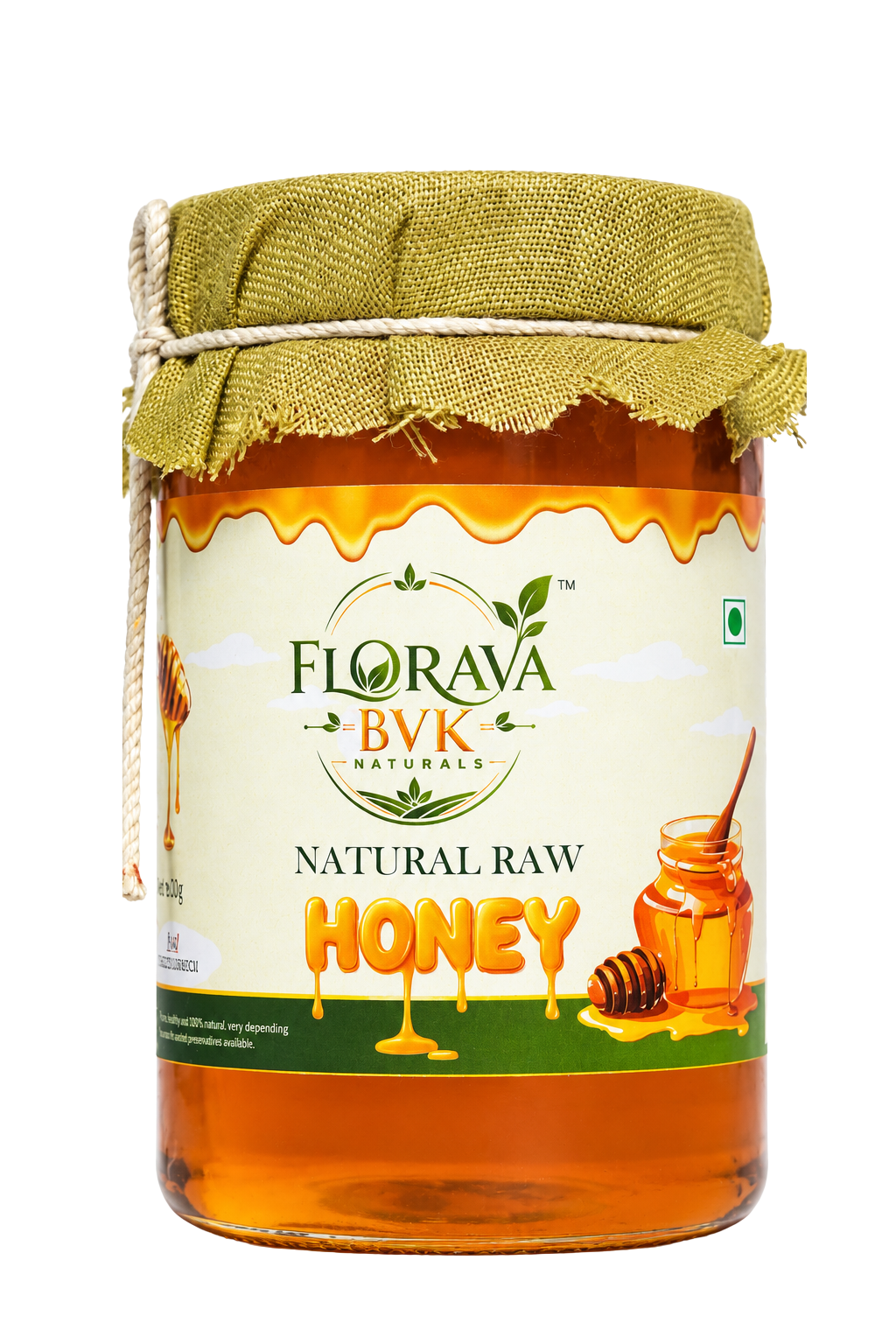 Florava BVK Naturals Natural Raw Honey